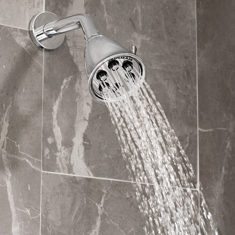 Speakman Icon Anystream 3Spray Polished Chrome Low Flow Shower Head 2.0 GPM Wayfair Canada